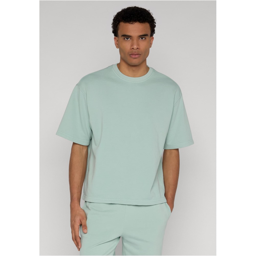 Urban Classics - Heavy Washed Boxy Mens Tshirt - Mint green